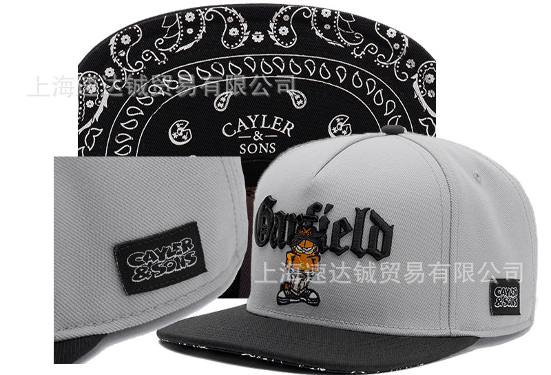 Mayorista comercio exterior sombrero plano sombrero ajuste sombrero sombrero de automóvil sombrero de moda americana sombrero de sol sombrero de sol