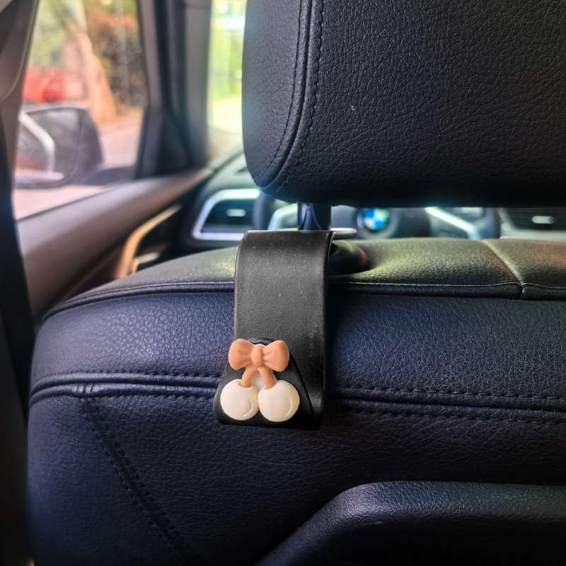 Gancho trasero del automóvil Gancho del respaldo del asiento Gancho multifuncional del automóvil del automóvil Gancho pequeño del automóvil Gancho del asiento de dibujos animados