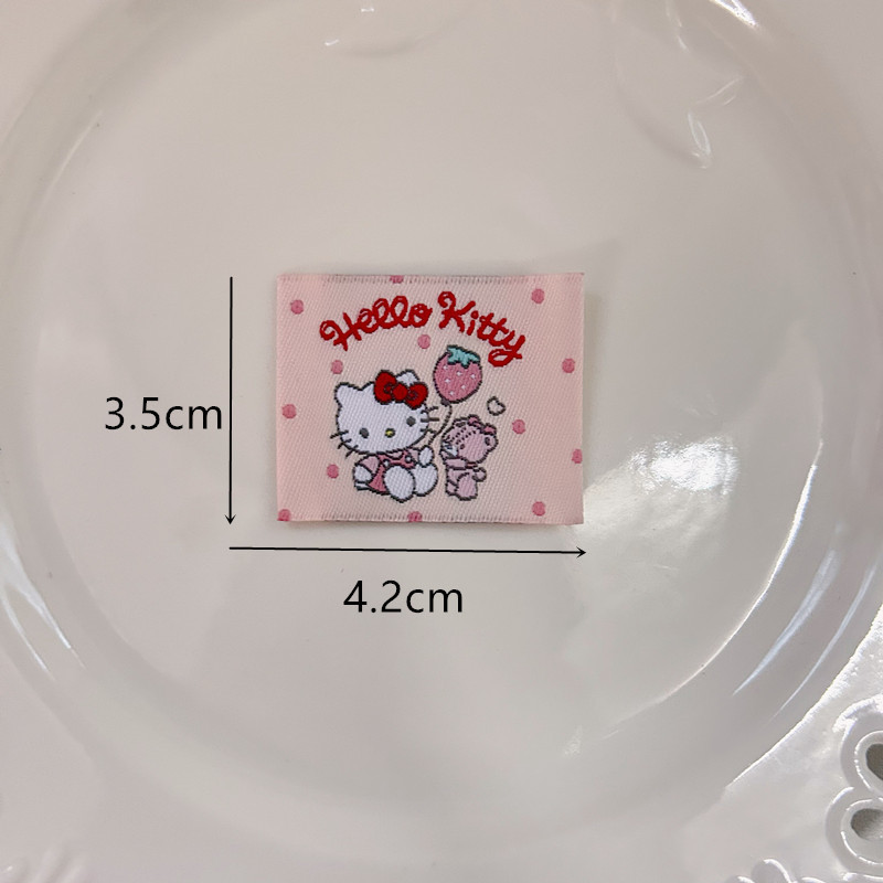 韩系卡通可爱手工布标diy手作包包袜子帽子围巾手套布艺商标标签|undefined