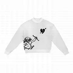 eBay Foreign Trade Y2K American High Street Casual Men's and Women's Sweaters Cupid Archery Jacquard Knitwear Wholesale