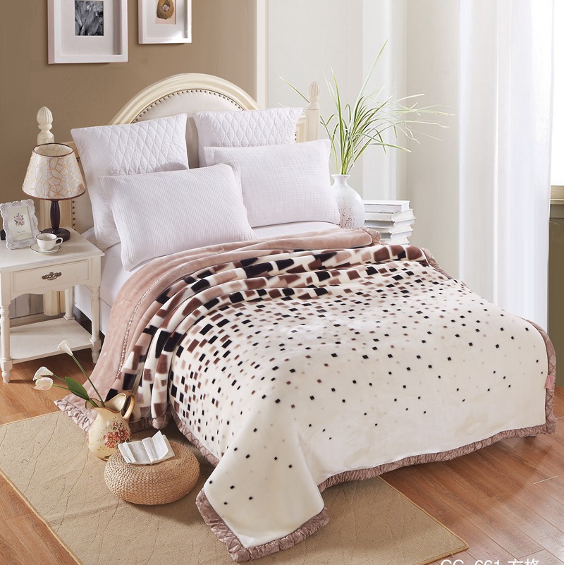 CC-661 체크무늬 [이중두꺼운 담요]