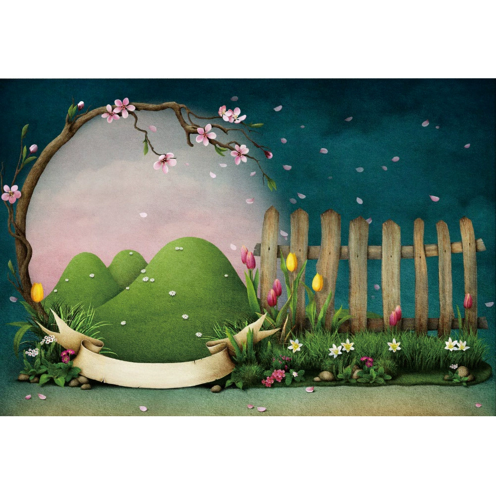 Easter Restaurant Rabbit Eaxia Room Orthopedine Event Party Photography Background Caps Cross -border props wholesale