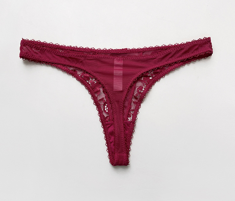 42g Weight Low Waist Panties Waist Thong Panties Style Panties Lingerie Type Nylon, Spandex Fabric Type 3 PCS/Package Quantity Solid Color Pattern All Seasons Season Women's Gender Lady, Simple Style, Streetwear Style Solid Color Low Waist Thong Panties 9