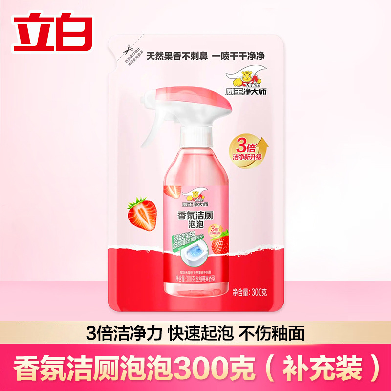 향기로운 변기 청소 거품 300g (리필)