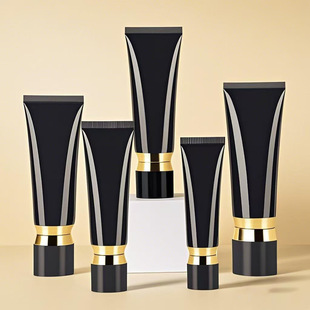 Factory customized 30g-120g sunscreen hose with double-layer closed edge flat lid isolation cream eye cream hose bottle