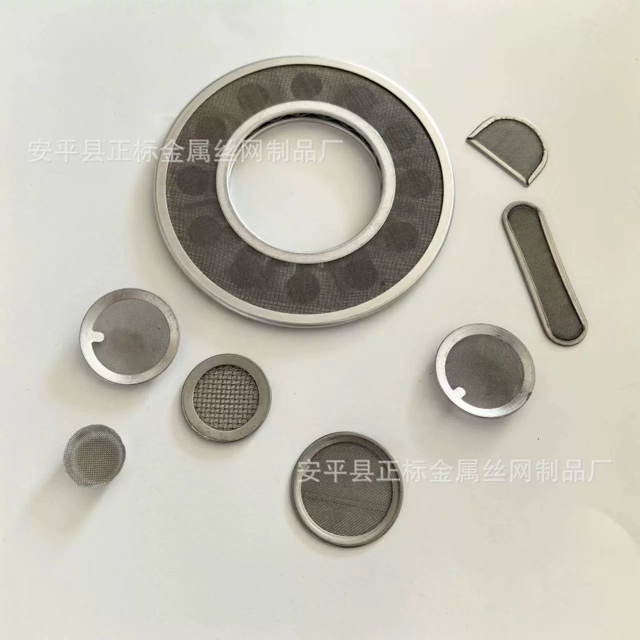 供应不锈钢过滤网片异形滤网筛网密纹编织过滤网多层金属冲压滤片