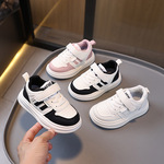 儿童运动鞋板鞋2025秋新款轻便女童休闲鞋宝宝学步鞋单男童小白鞋