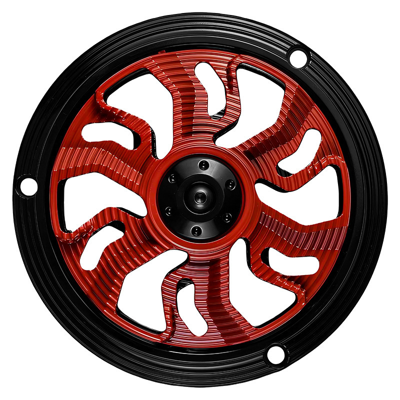 Cubierta de ventilador Transfronterizo BYJIO VESPA Modificación / Sprint 125 / 150 Accesorios de cubierta de ventilador rotativo