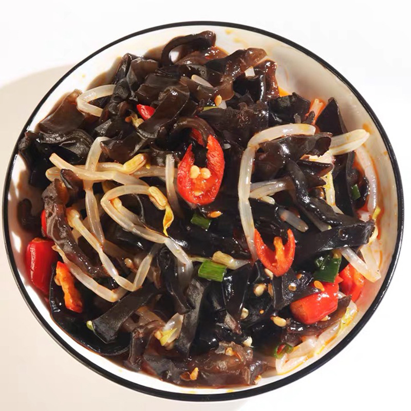 Instant pickled mustard greens and preserved vegetable as side dishes, spicy and numbing seaweed strips, student's preserved vegetable in bulk, dried radish in small packages, wholesale in bulk