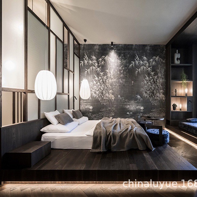 All season hotel furniture standard room full set apartment furniture B & B bed hotel special bed hotel room furniture full set