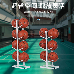 Basketball Storage and Organization Frame Football Volleyball Children's Storage Rack Display Rack School Storage Gymnasium Rack