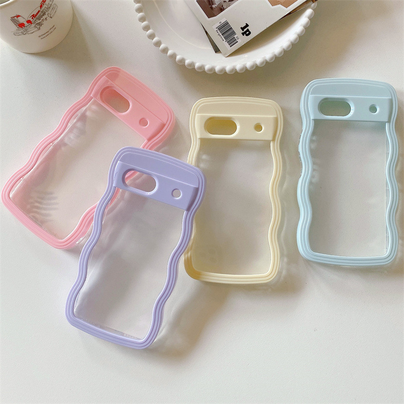 Wave 2-in-1 Google 9 Pro Phone Case Suitable for Google 10 Transparent 7A/8A Cross-Border 9 Foreign Trade 9A New Model