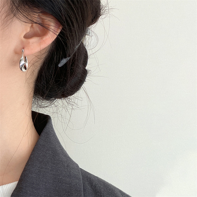 Elegant Geometric Copper Plating Earrings 1 Pair