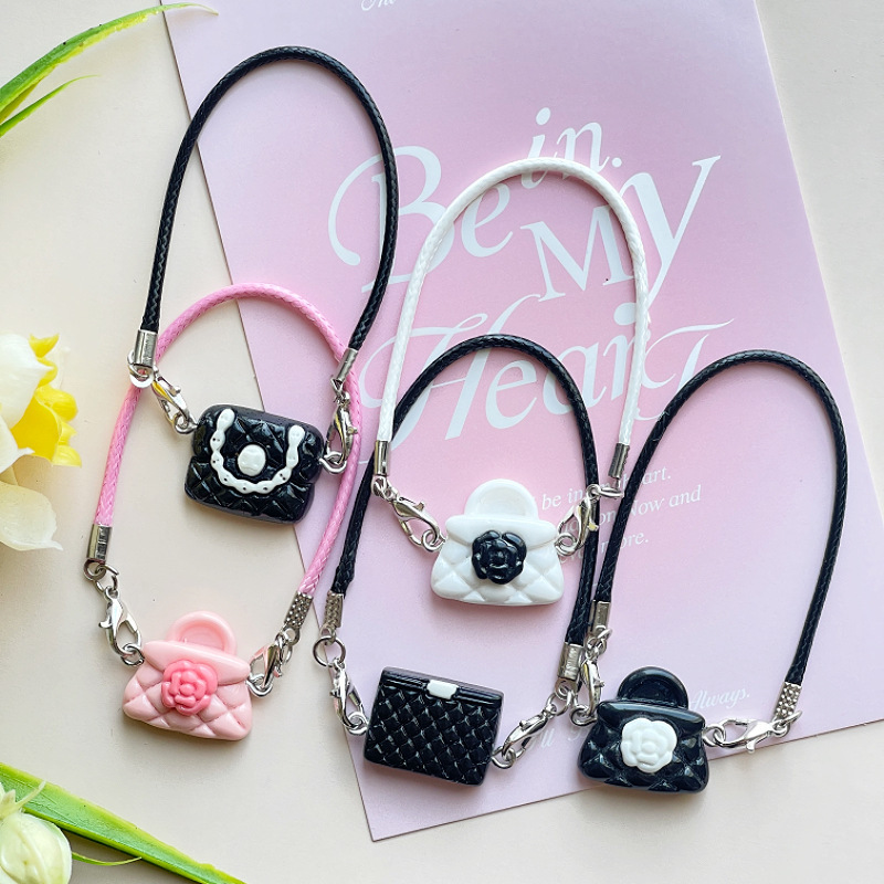 Dollhouse Dollhouse Mini Model Black and White Bag Camera Accessories Doll Pendant Cross-Border Hot Sale Wholesale