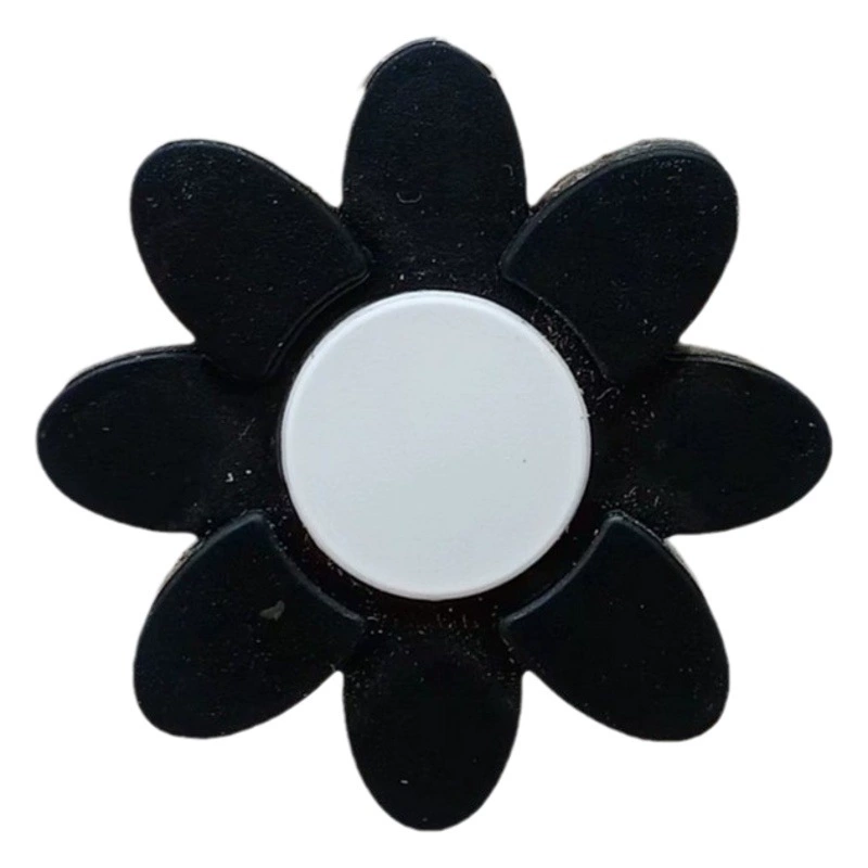 Теннисная ракетка мультфильм лепесток встроенный амортизатор теннисные аксессуары силиконовый амортизатор настенный ракетка Амортизатор