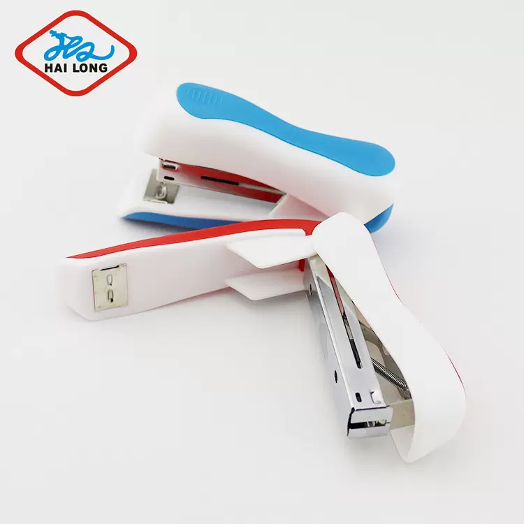 生产厂家HAILONG订书机24/6针塑料订书机办公用品装订书机 HL-336