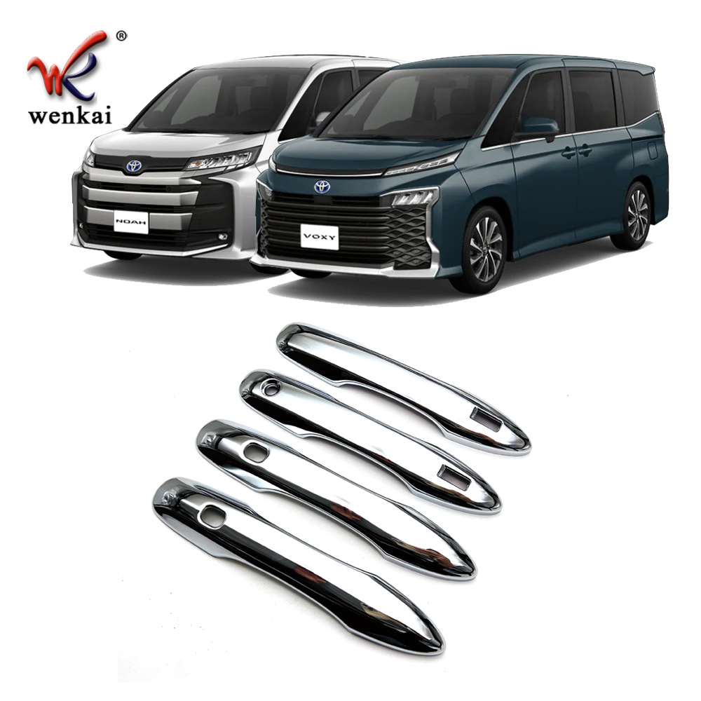 Adecuado para Toyota 22 Noah Voxy90 serie modificación exterior especial manija de la puerta protección cubierta brillante parche