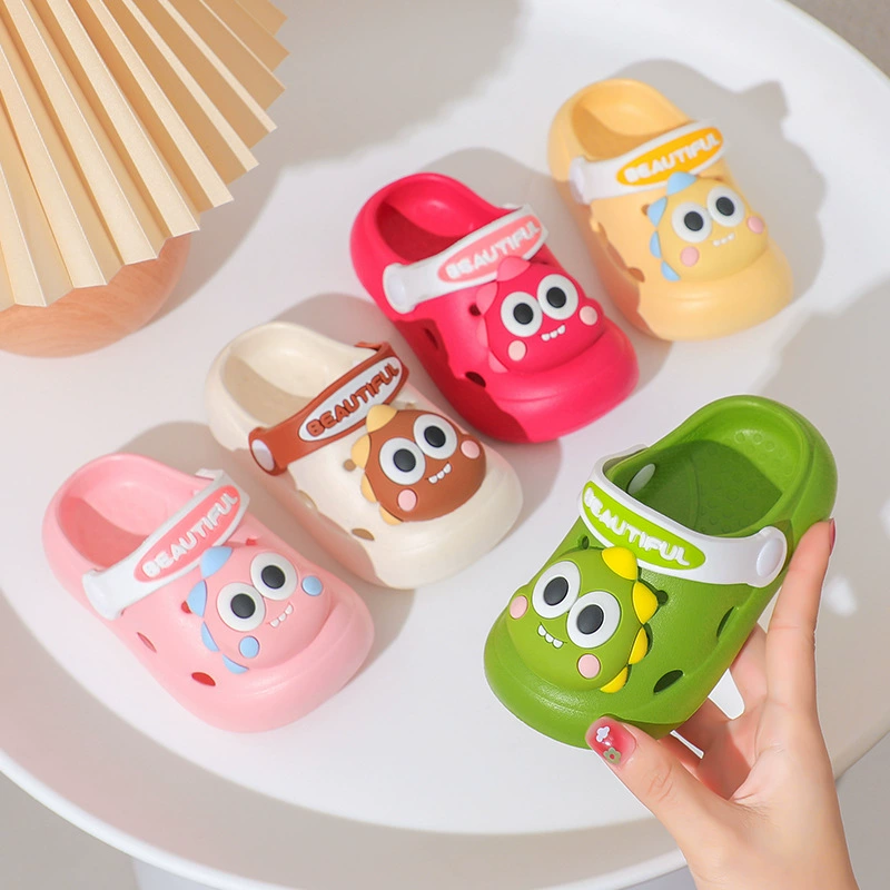 Детские тапочки для малышей 1 года, нескользящие летние тапочки для детей 1,5 года, домашние сабо для девочек и мальчиков