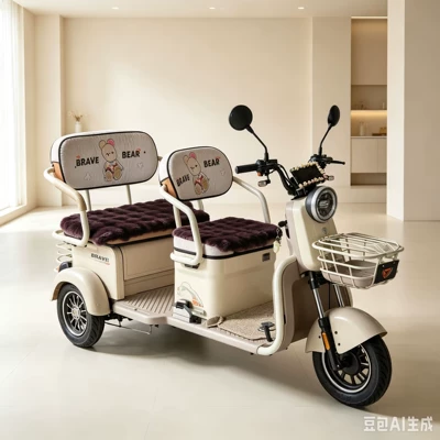 warm electric tricycle seat: Wool pad