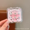 Nail stickers, ear clips, 10 pieces