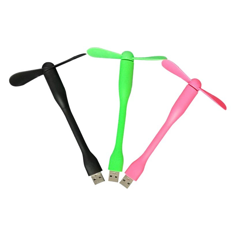 USB-вентилятор портативный мини-вентилятор с печатью логотипа, портативный мини-вентилятор для ноутбука и power bank