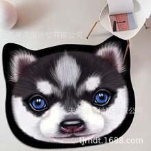 跨境法兰绒地毯卫生间浴室地垫加厚吸水脚垫隔凉床边毯客厅大地毯