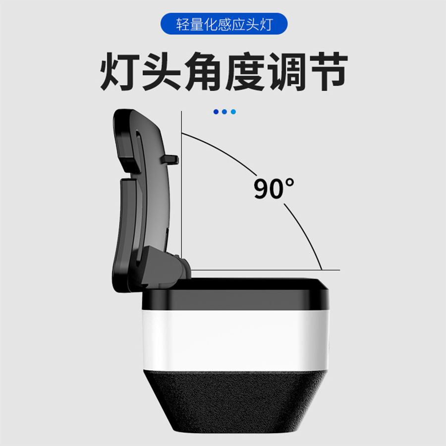 Lámpara de inducción transfronteriza al aire libre montar montaña ligera faro portátil luz intensa luz de pesca super brillante luz nocturna