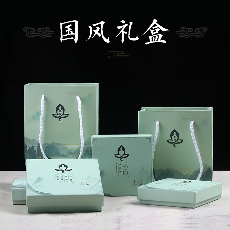 Buddha beads walnut play elastic rope packaging gift box bodhi plate play tools gloves brush polishing cotton wholesale