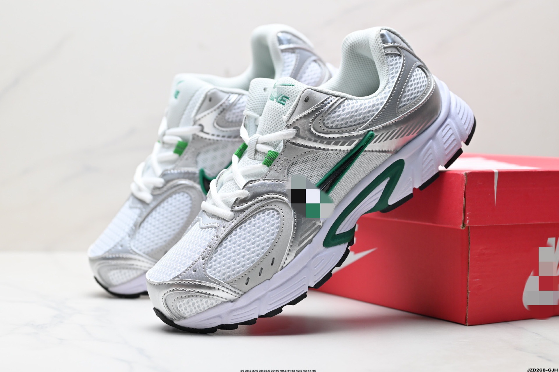 Zapatos de correr retro amortiguadores de malla transpirable elevados zapatos deportivos casuales para hombres y mujeres zapatos de moda