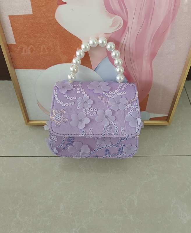 プリンセス子供のクロスボディバッグ新しいかわいいファッションショルダーバッグ女の子パールミニポータブルヌードバッグ卸売クロスボーダー|undefined