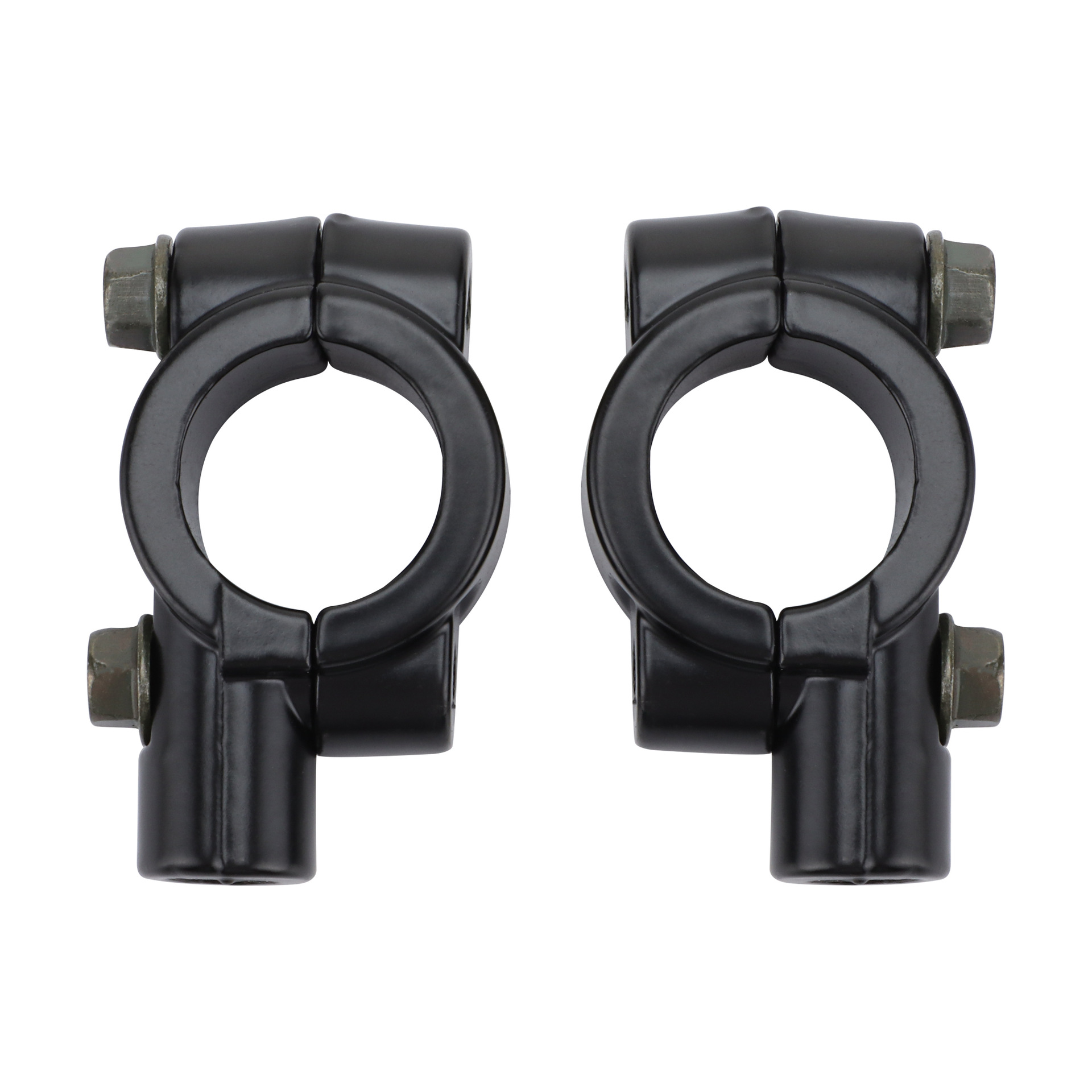 8mm Threaded 7/8“ Motorcycle Rearview Mirror Handlebar Mount Adapter Clamp