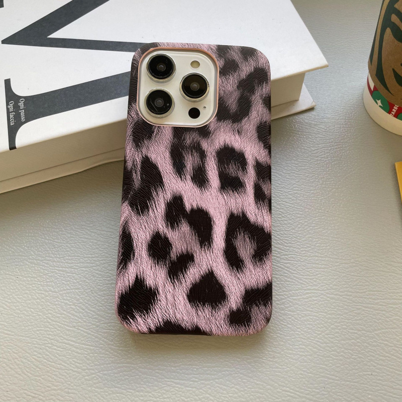 三包豹紋皮紋適用リンゴ16promax携帯ケースiphone14冷たい風13/12保護カバー|undefined