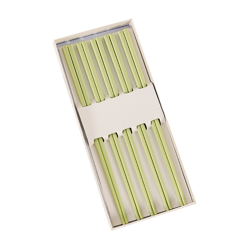 Palillos de porcelana Songfa, antideslizantes, de lujo ligero de alta gama, palillos de cerámica antibacterianos y a prueba de moho, fiesta en casa, resistencia a altas temperaturas y sin deformación image 5