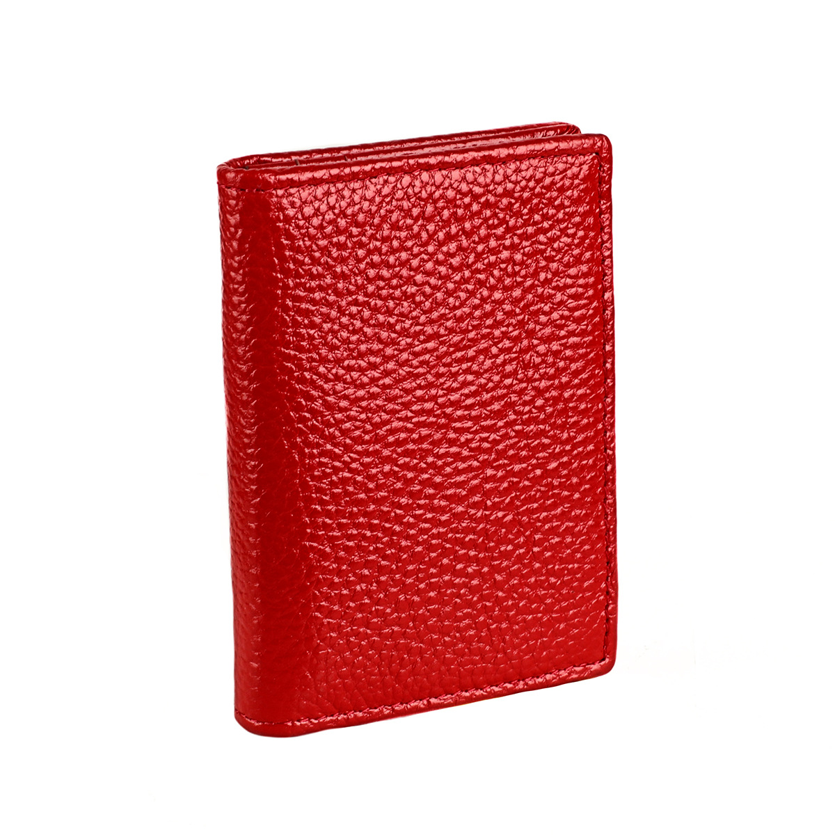 RFID 本革名刺ホルダー第一層牛革名刺ホルダー銀行カードホルダー財布手持ち小銭入れドキュメントバッグ