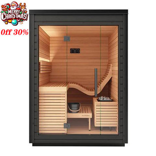 Manufacturers Directly Provide Fashion 2 People Outdoor Traditional Sauna Dry Wet Steam Sauna Electric Wood Stove Hot Sale