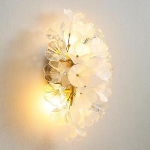 Zhongshan factory direct new modern personality simple study bedside wall lamp light luxury crystal creative Nordic guest