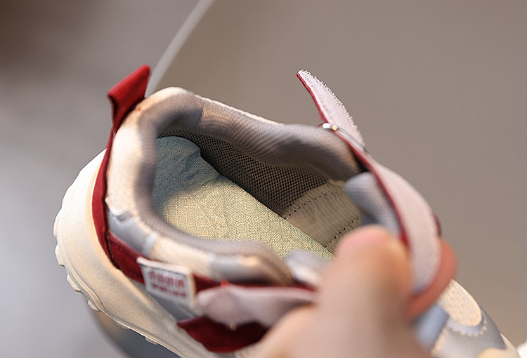 Baskets chunky pour enfant doublées polaire chaussures chaudes_voghion.com