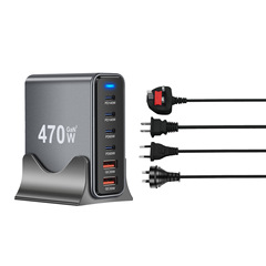 470W窒化ガリウムPD充電器 435W多機能デスクトップアダプター 140WハイパワーPD3.1充電器