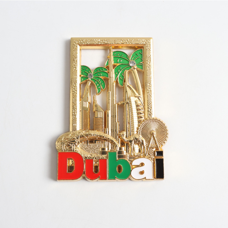厂家供应迪拜冰箱贴 迪拜旅游纪念品 阿拉伯塔帆船酒店Dubai|undefined
