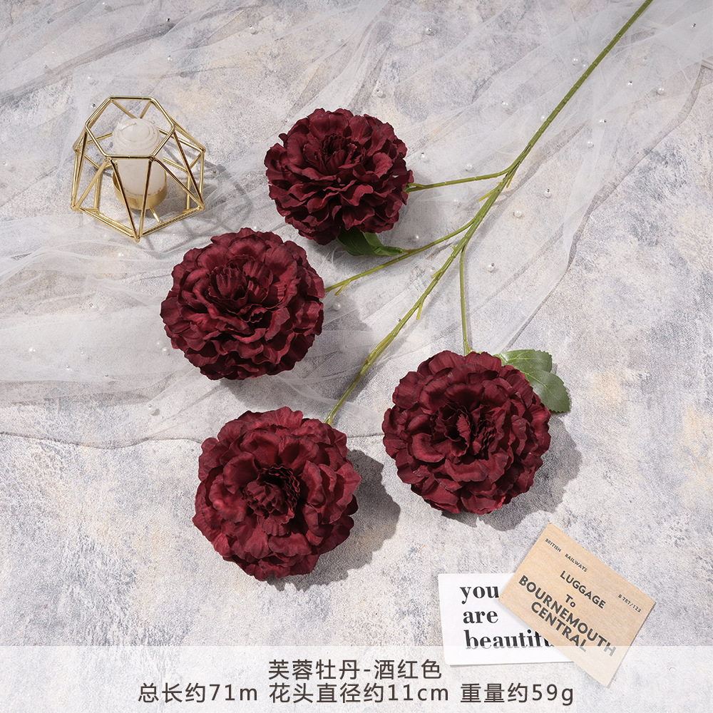Lm-hibiscus peony-burgundy