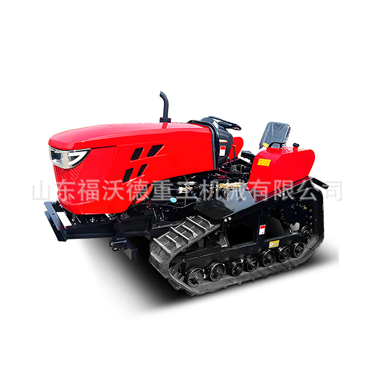 Tractor de orugas tipo conducción de agua y sequía tipo pequeño gran caballos de fuerza rastreo rotativo máquina de gestión pastoral multifuncional