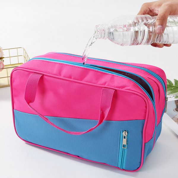 Waterproof bag wet and dry separation for swimming