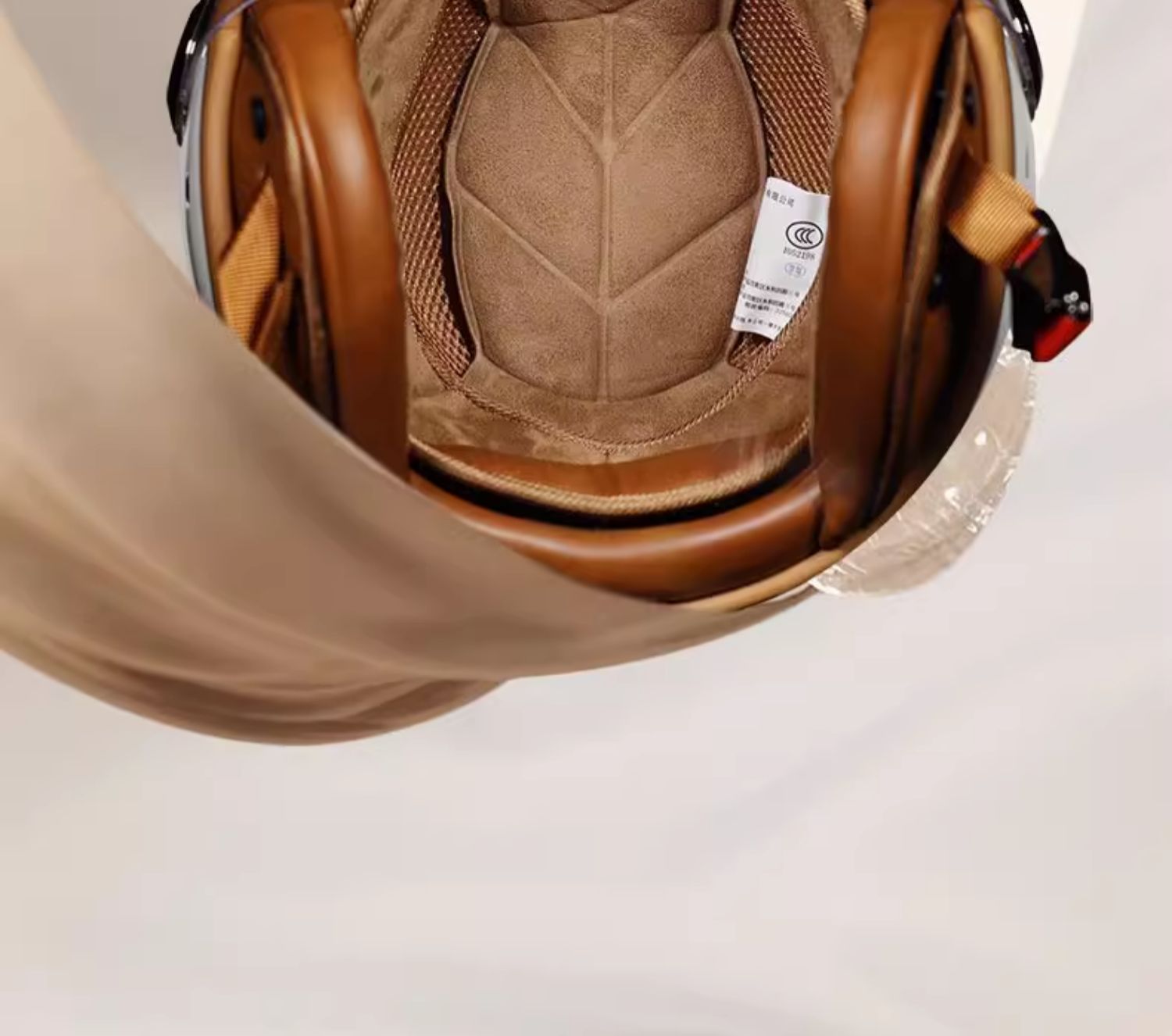 3C Standard Retro Motorcycle Helmet Open Face For Scooter With Bluetooth