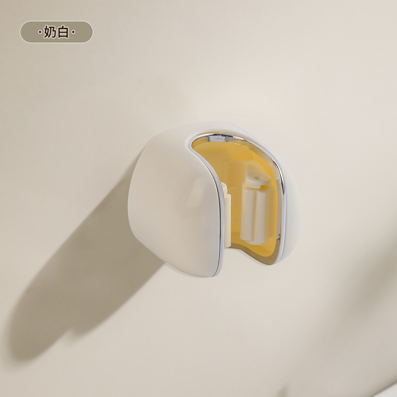 simple y ligero soporte de trapeador de lujo sin perforación tipo pared de almacenamiento de baño fuerte gancho sin rastro escoba fijación artefacto mágico