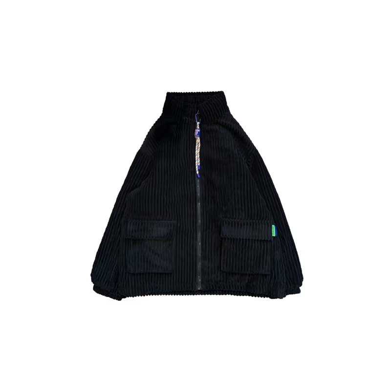 (2개) 일본 빈티지 코듀로이 재킷 유행 브랜드 PI SHUAI 프라이드 스트리트 남자의 가을과 겨울 캐주얼 느슨한 유행 작업 자켓