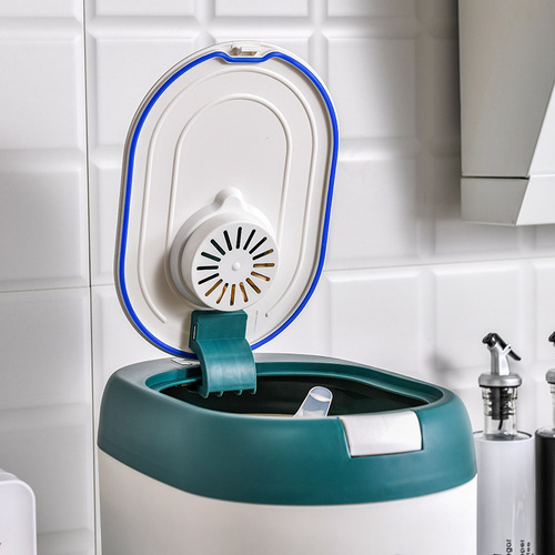 Japanese-style moisture-proof rice bucket household large rice storage tank kitchen automatic rice-out sealed rice tank miscellaneous grains flour storage bucket