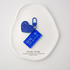 Double-sided acrylic keychain for beloved, pendant, bag decoration
