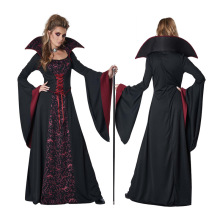 万圣节化妆舞会COS吸血鬼女王舞台派对角色扮演服宫廷魔法女巫服