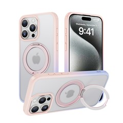 Iphone16 promax磁気吸引ポイントの携帯ケースを適用します。