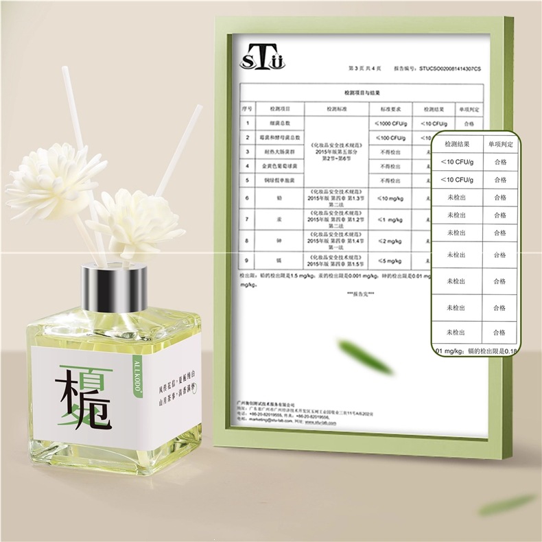 Tea-scented aromatherapy for home use in the bedroom, long-lasting fragrance, odor eliminator, gardenia freshener, bathroom perfume, toilet deodorizer
